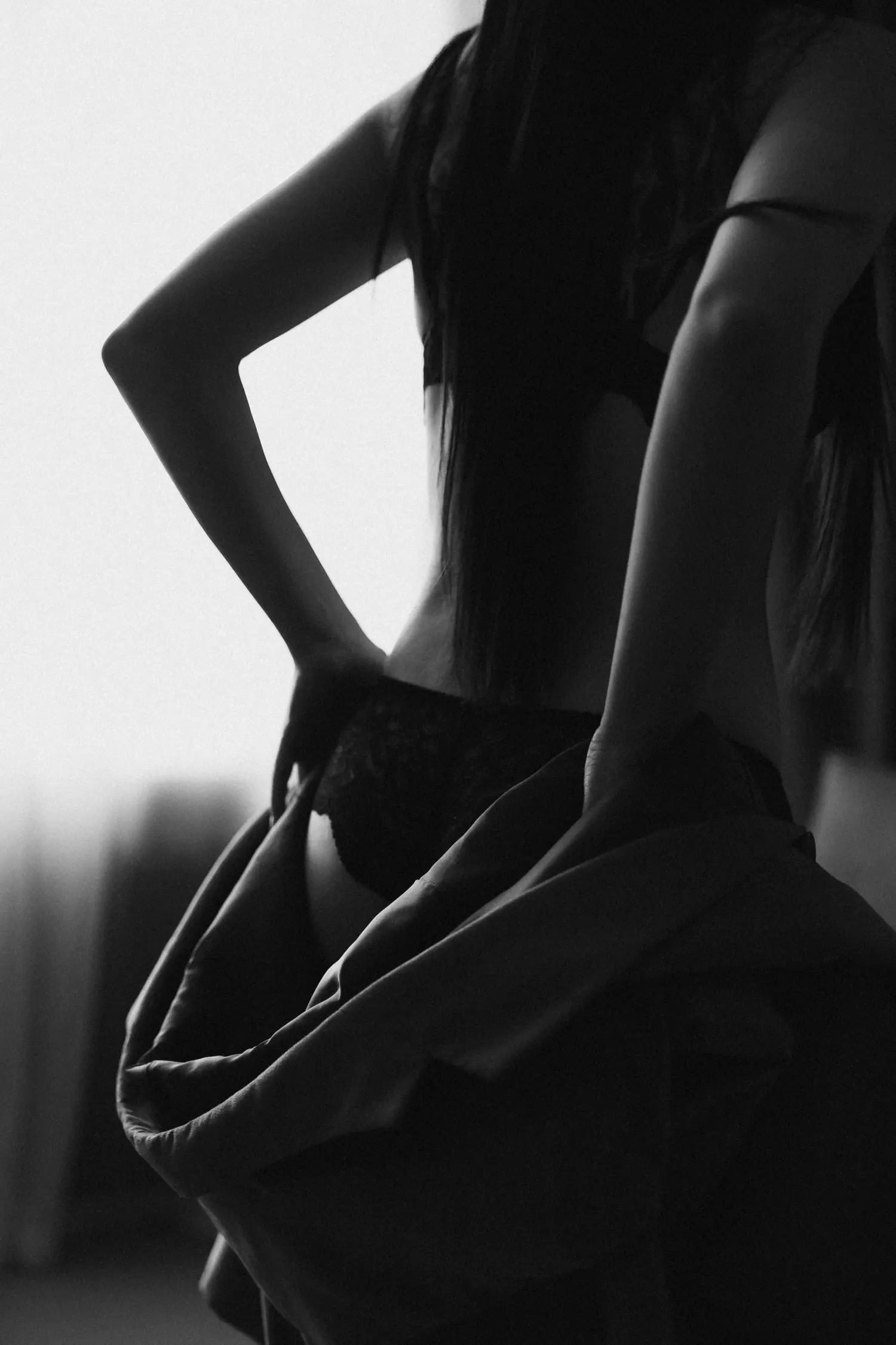 Boudoir Fotografie Impression 3 — Licht und Schatten