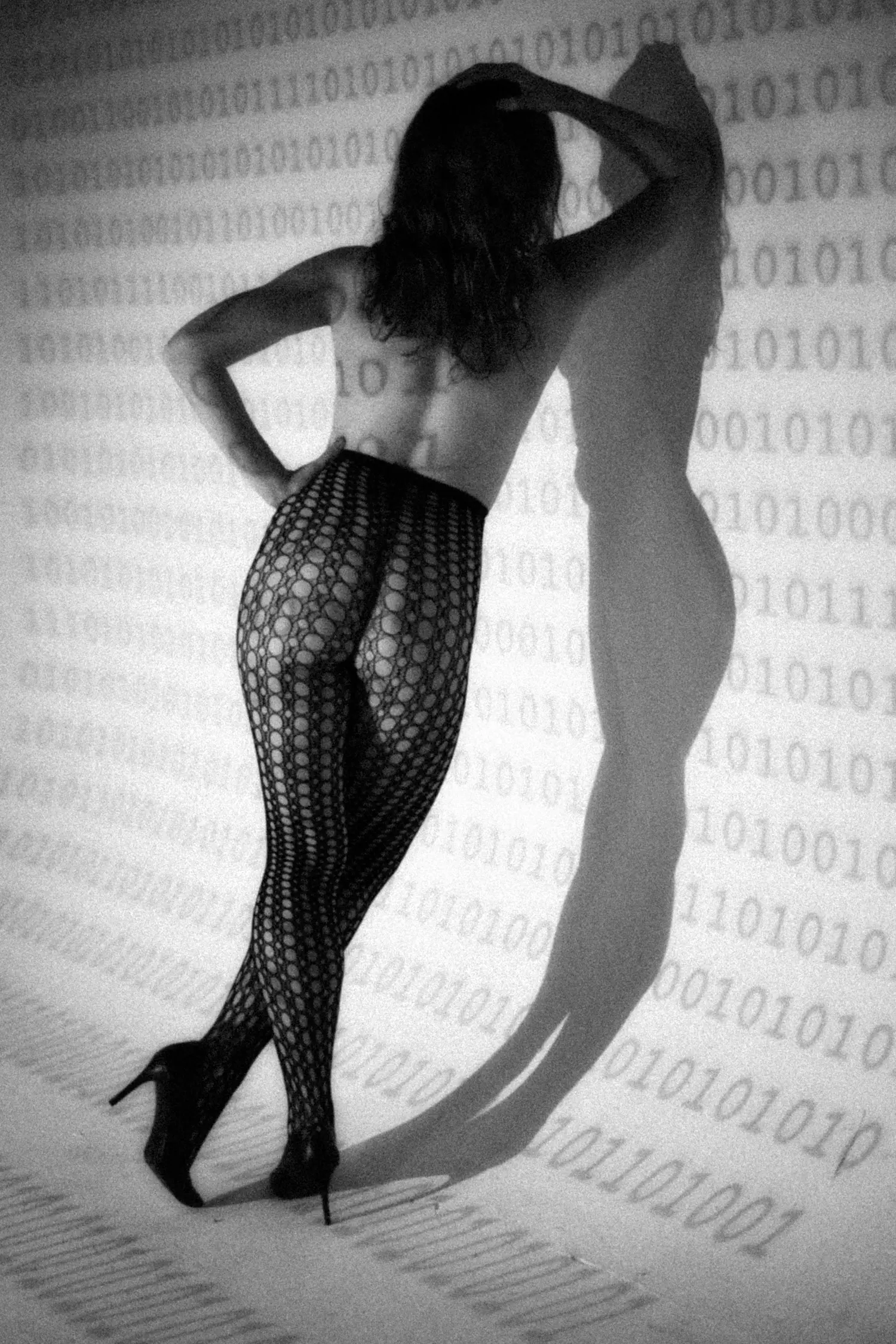 Boudoir Referenzbild 8 — Schwarz-Weiss Fine Art Fotografie